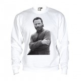 Sweat Andrew Lincoln - adulte blanc