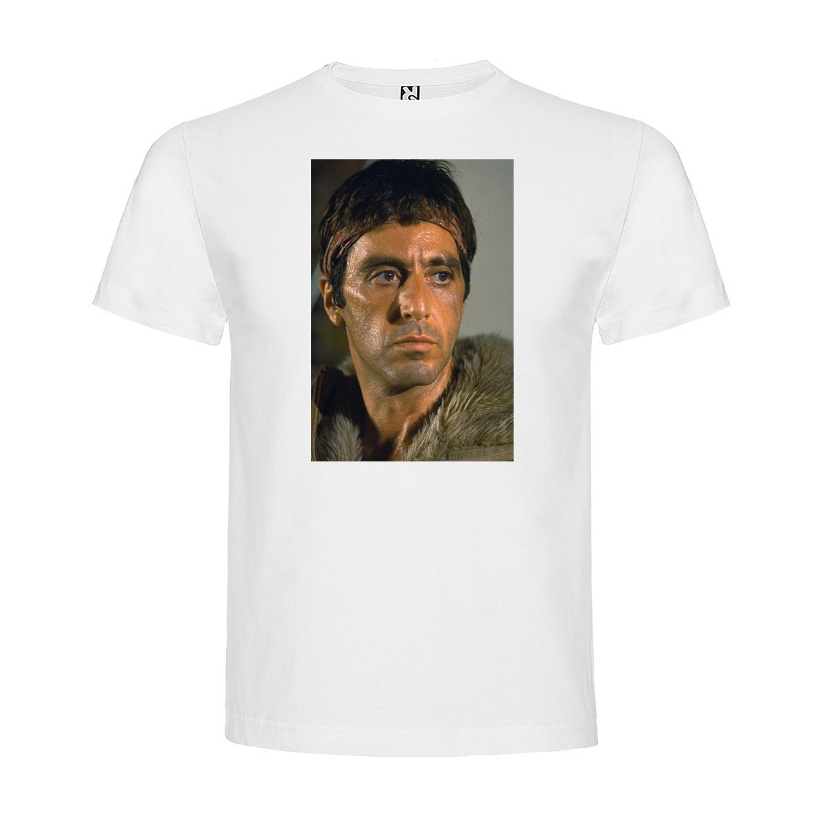 T-Shirt Al Pacino - col rond homme blanc