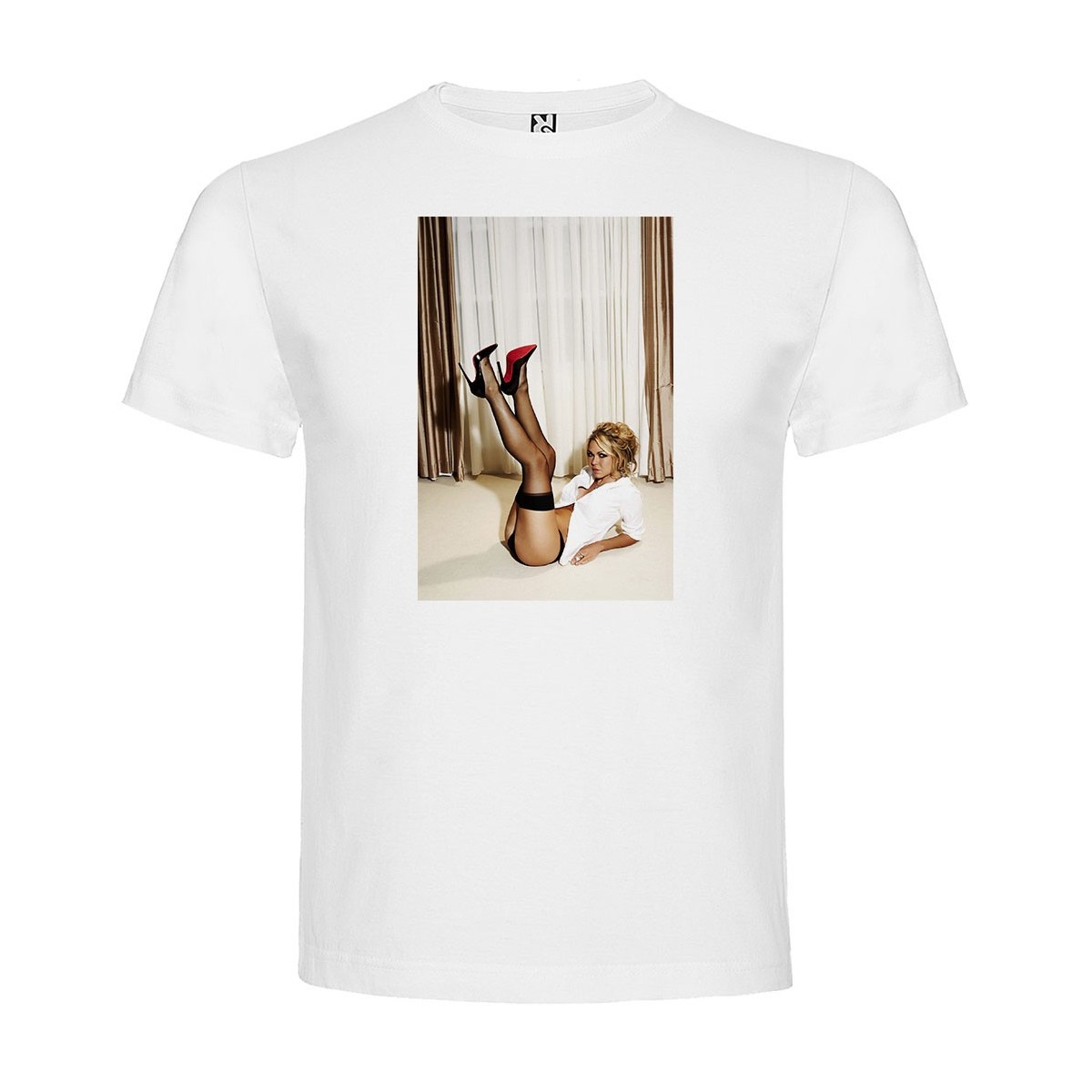 T-Shirt Adele Silva - col rond homme blanc