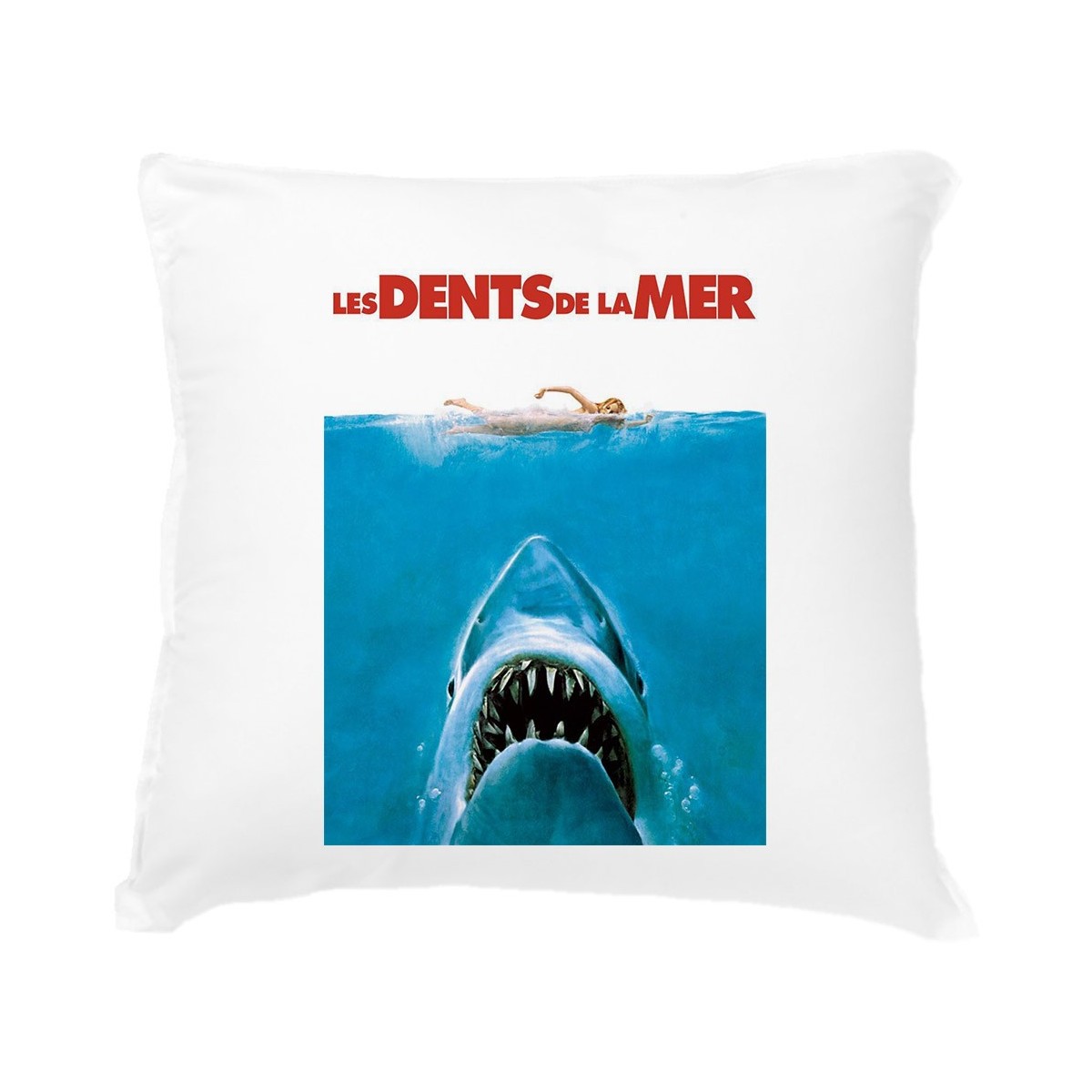 Coussin Jaws / Les dents de la mer