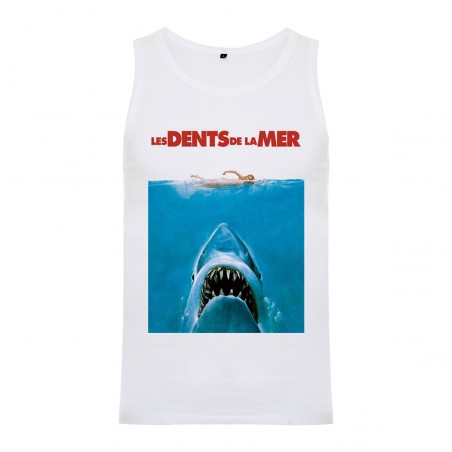 Débardeur Jaws / Les dents de la mer - homme blanc