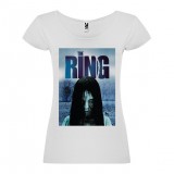 T-Shirt Le cercle / The ring - col rond femme blanc