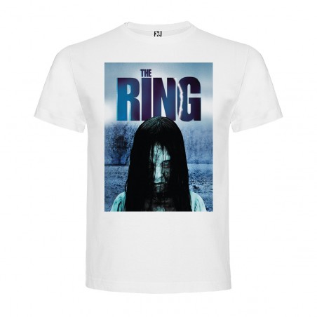 T-Shirt Le cercle / The ring - col rond homme blanc
