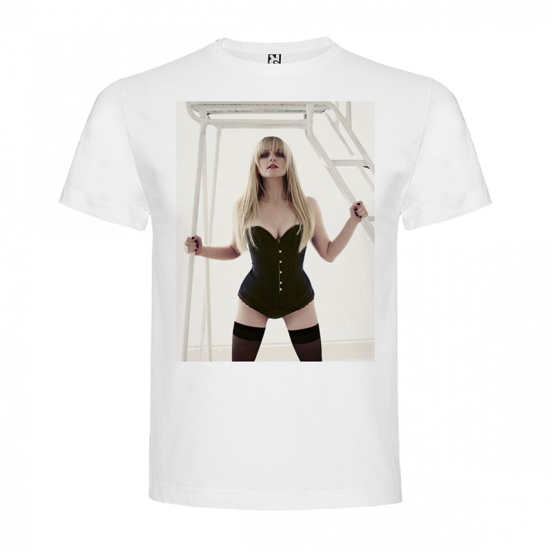 T-Shirt Melissa Rauch - col rond homme blanc